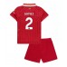 Liverpool Joe Gomez #2 Hjemmedraktsett Barn 2024-25 Korte ermer (+ Korte bukser)